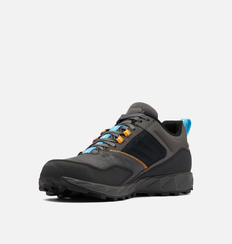 Grey Men's Columbia Flow District Hiking Shoes | EUQJZ-0216