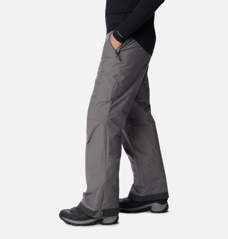 Grey Men's Columbia Gulfport Insulated Ski Pants | DCUEP-3028