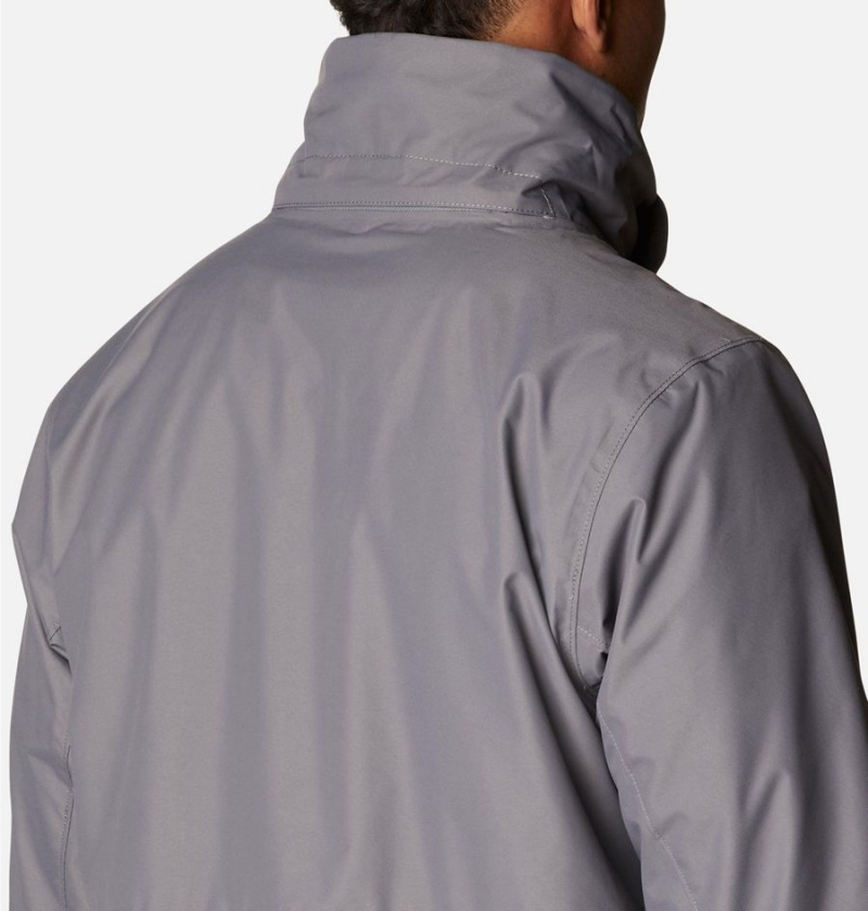 Grey Men's Columbia Gulfport Interchange 3 In 1 Jackets | BETPC-7691