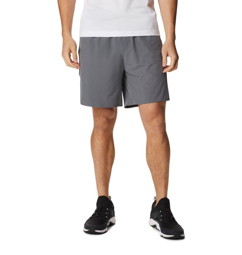 Grey Men\'s Columbia Hike Shorts | PEVBO-0694