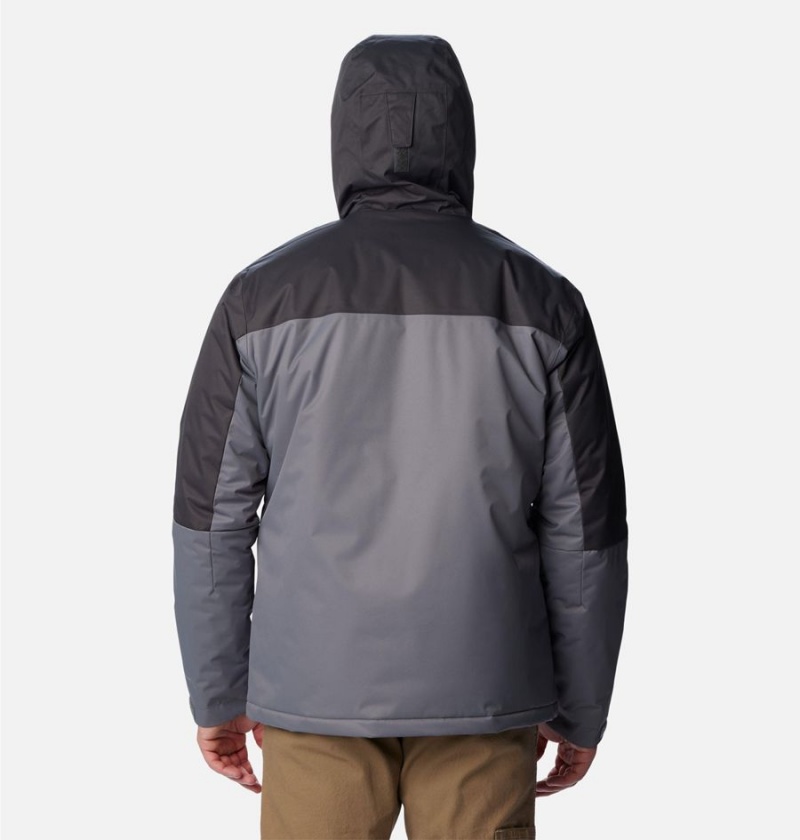 Grey Men's Columbia Hikebound Insulated Puffer Jacket | RSWMA-0634