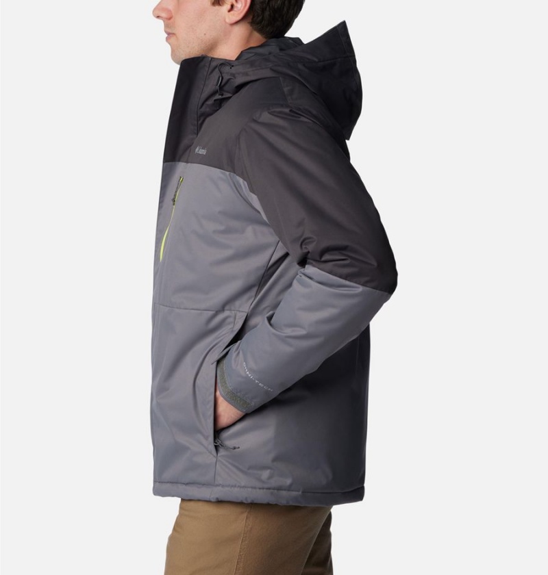 Grey Men's Columbia Hikebound Insulated Puffer Jacket | RSWMA-0634