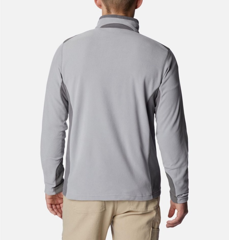 Grey Men's Columbia Klamath Range Full Zip Fleece Jacket | XILJU-0897