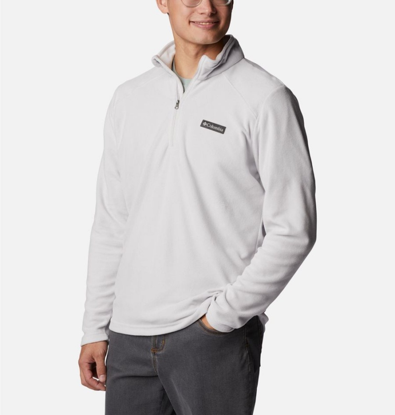 Grey Men's Columbia Lake Aloha Half Zip Fleece Pullover | SMZVA-5810