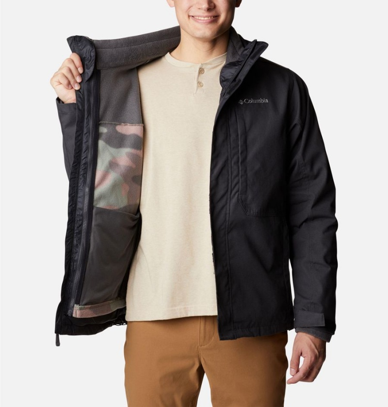 Grey Men's Columbia Loma Vista Interchange 3 In 1 Jackets | KBFVI-5291