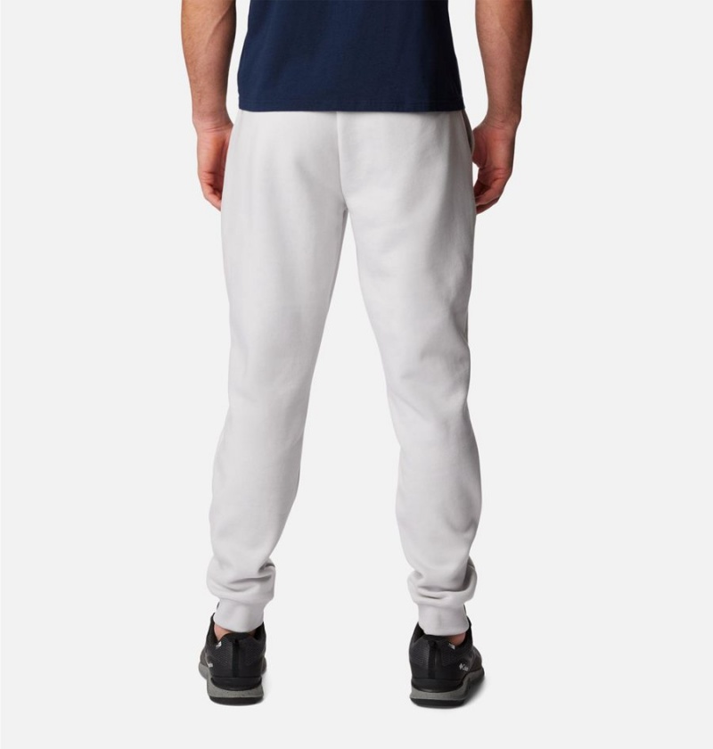 Grey Men's Columbia Marble Canyon Heavyweight Fleece Pants | ZHXVS-1025