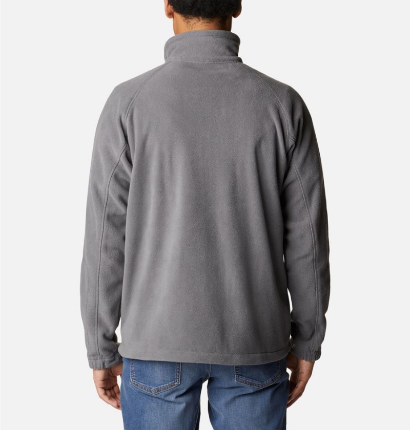 Grey Men's Columbia Mitchell Lane Full Zip Fleece Jacket | BCTPA-5694