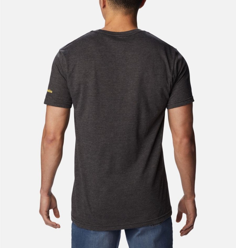 Grey Men's Columbia NP Capitan Yosemite Graphic T-Shirt | VPCKM-3509