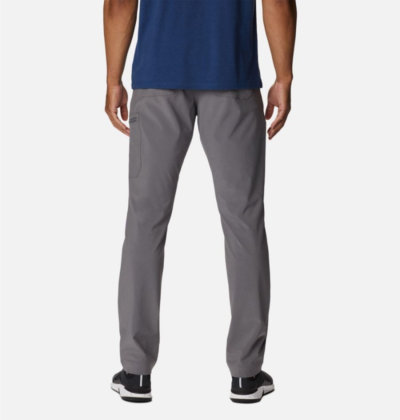 Grey Men's Columbia Narrows Pointe Pants | BJPDO-9815