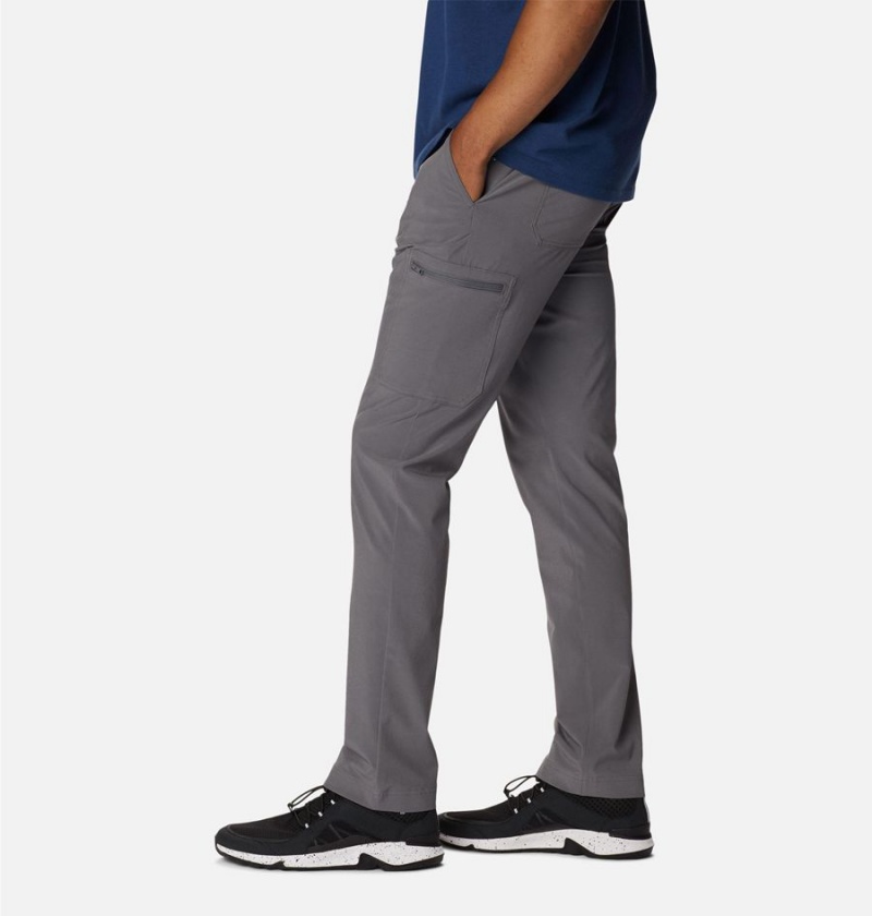 Grey Men's Columbia Narrows Pointe Pants | BJPDO-9815