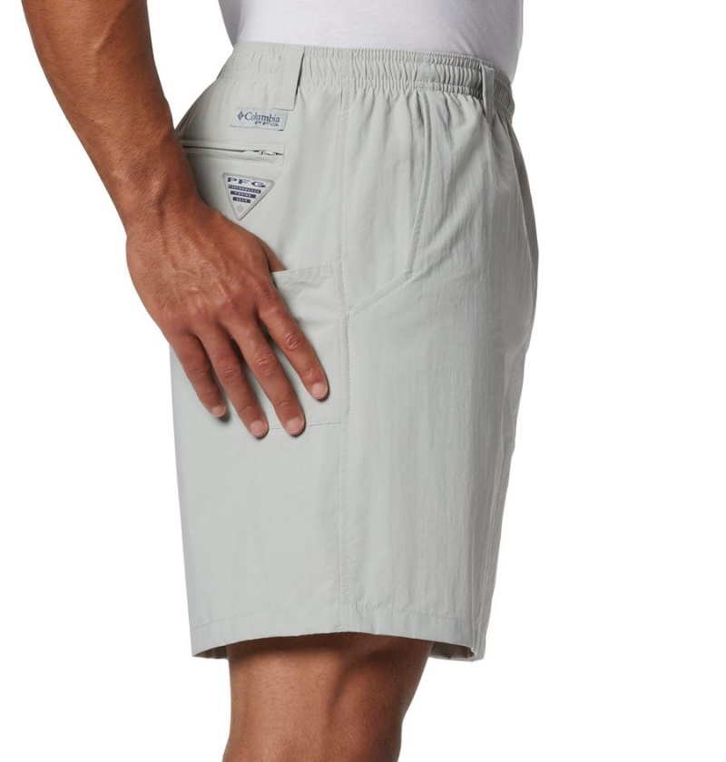 Grey Men's Columbia PFG Backcast III Water Shorts | FBSGK-7021