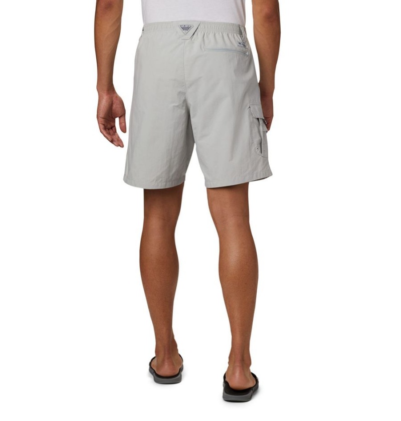 Grey Men's Columbia PFG Bahama Shorts | MGDLR-3721