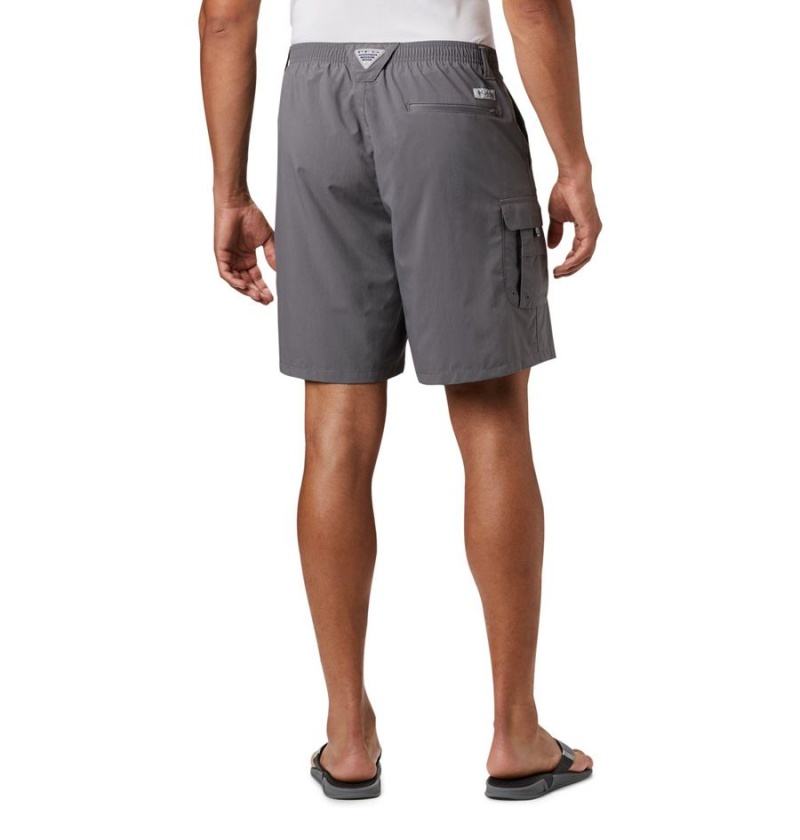 Grey Men's Columbia PFG Bahama Shorts | RCYFM-5726