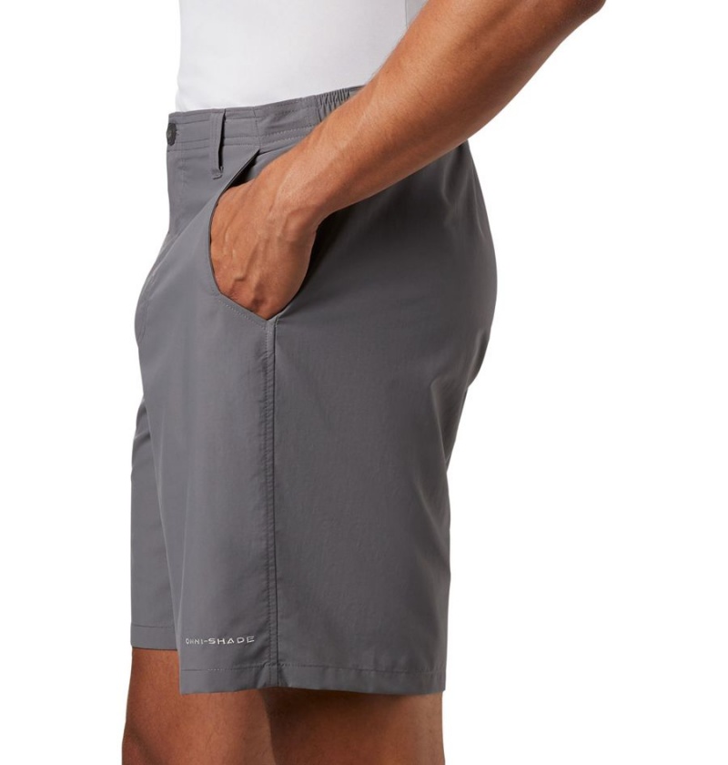 Grey Men's Columbia PFG Bahama Shorts | RCYFM-5726