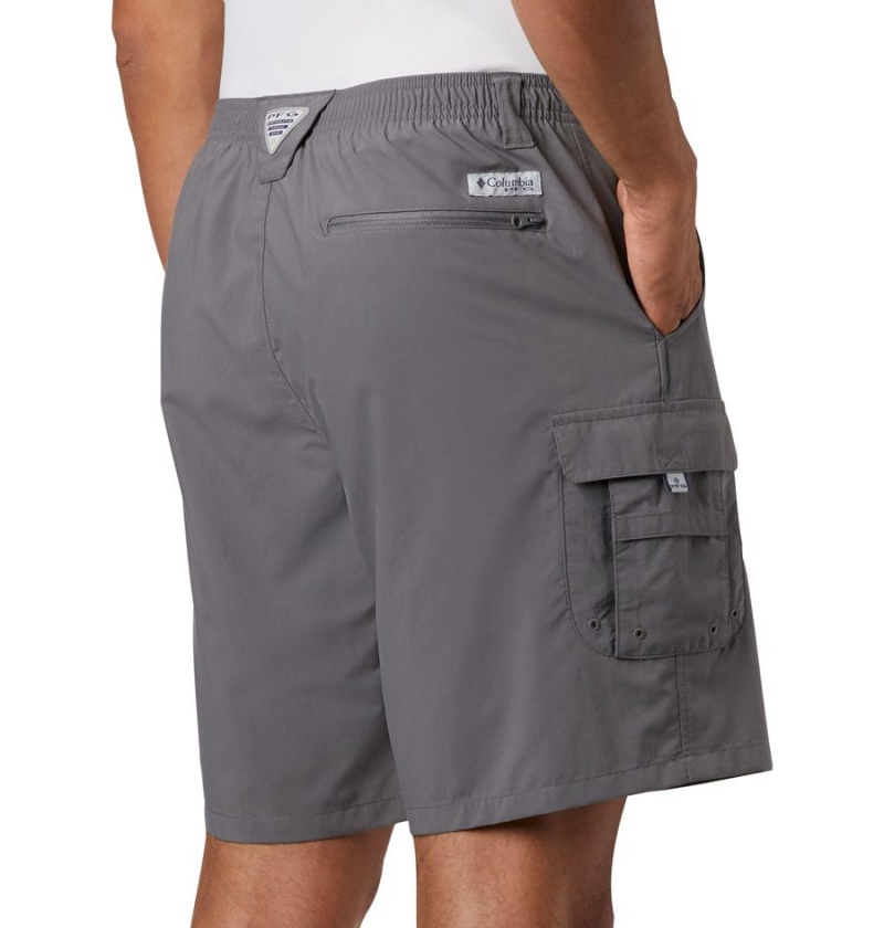 Grey Men's Columbia PFG Bahama Shorts | RCYFM-5726