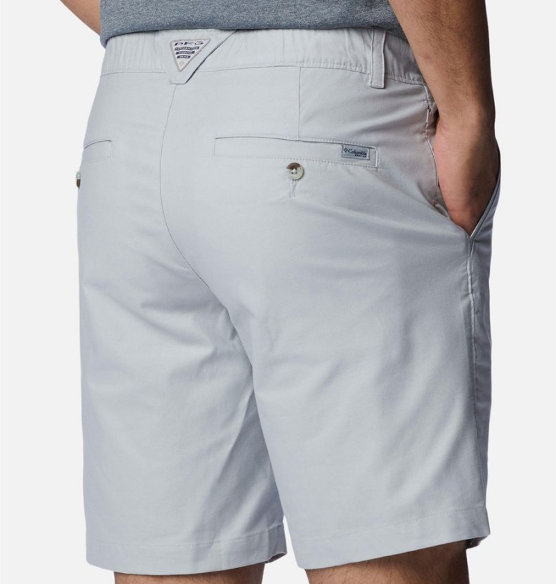 Grey Men's Columbia PFG Bonefish Shorts | DAPCL-2103