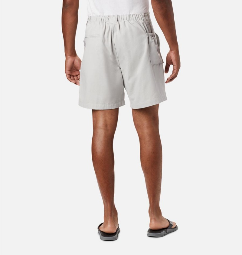 Grey Men's Columbia PFG Brewha II Shorts | WXFGZ-1670