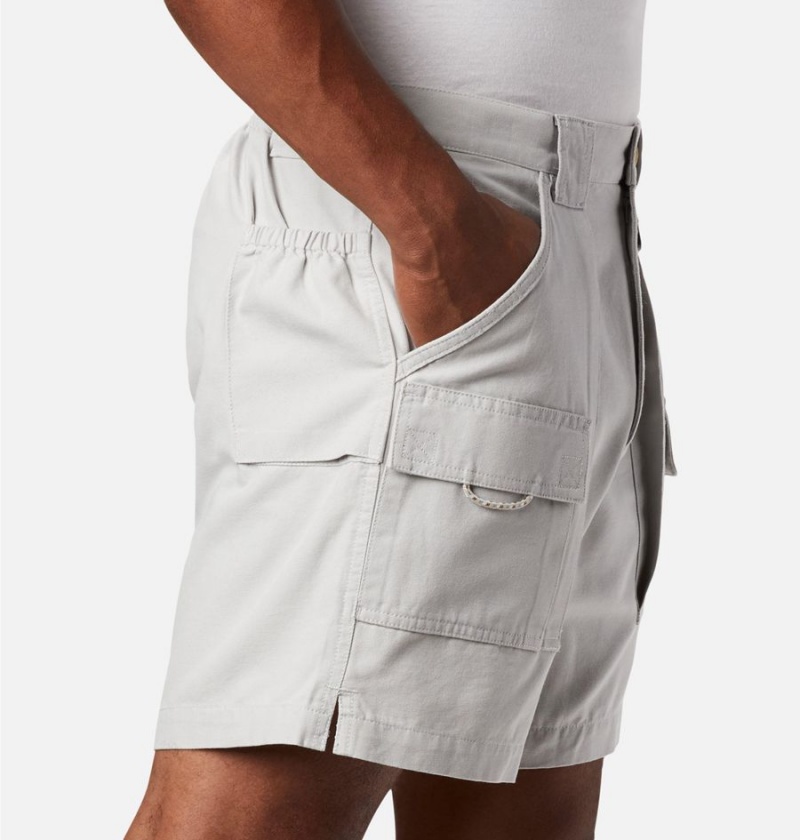 Grey Men's Columbia PFG Brewha II Shorts | WXFGZ-1670