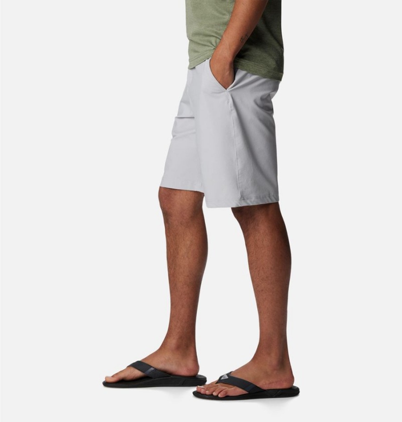 Grey Men's Columbia PFG Grander Marlin II Offshore Shorts | PUXCE-4608