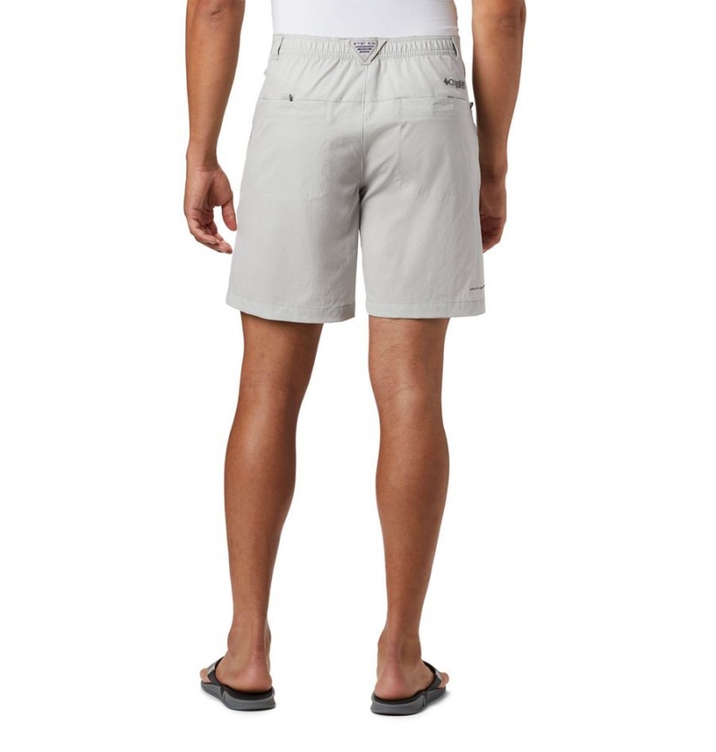 Grey Men's Columbia PFG Permit III Shorts | MYZVO-2531