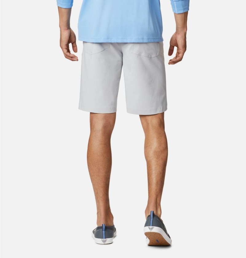 Grey Men's Columbia PFG Slack Tide Shorts | SLYPV-0536