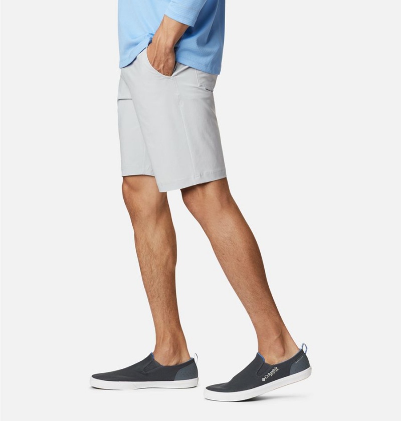 Grey Men's Columbia PFG Slack Tide Shorts | SLYPV-0536