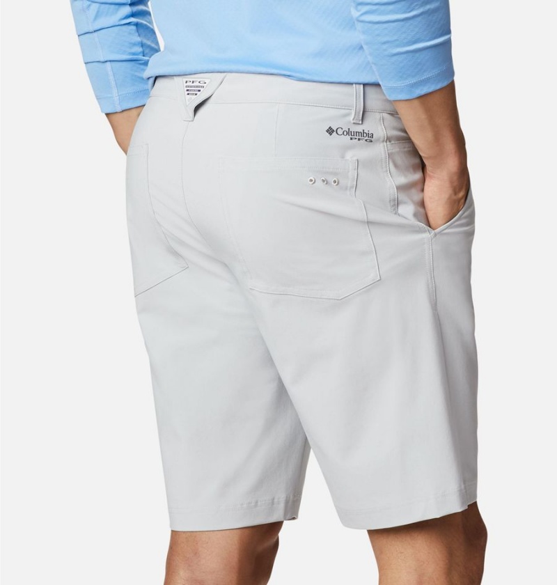 Grey Men's Columbia PFG Slack Tide Shorts | SLYPV-0536