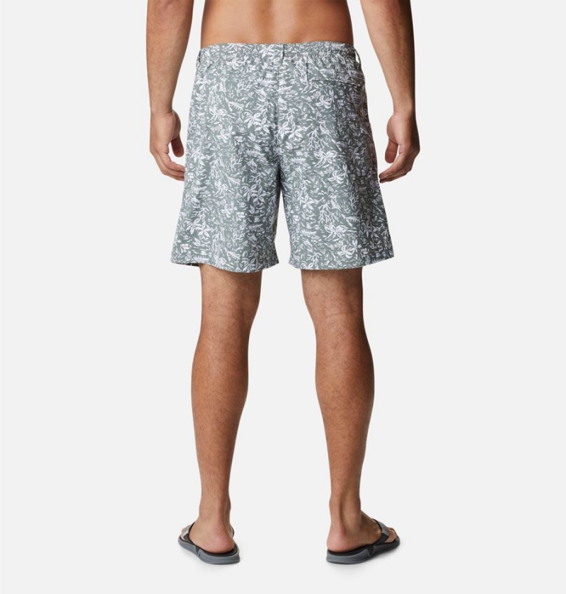 Grey Men's Columbia PFG Super Backcast Water Shorts | KMTLJ-9723