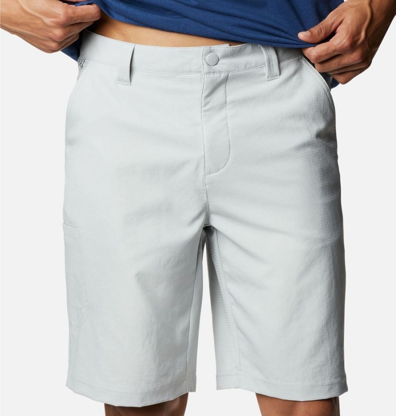 Grey Men's Columbia PFG Tamiami Shorts | YEUTW-5041