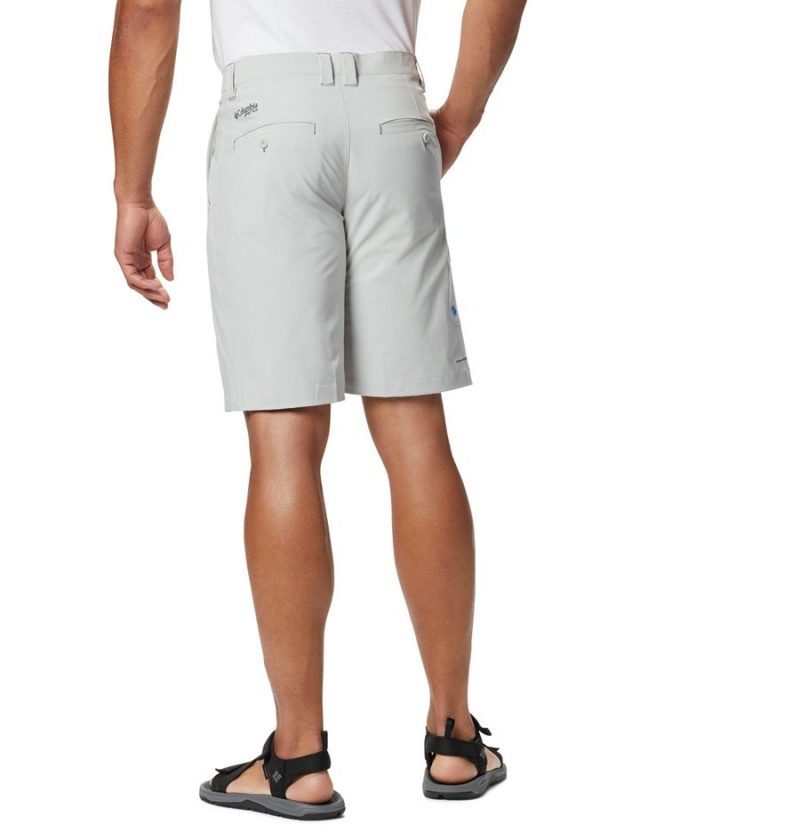 Grey Men's Columbia PFG Terminal Tackle Shorts | DVNGA-4135