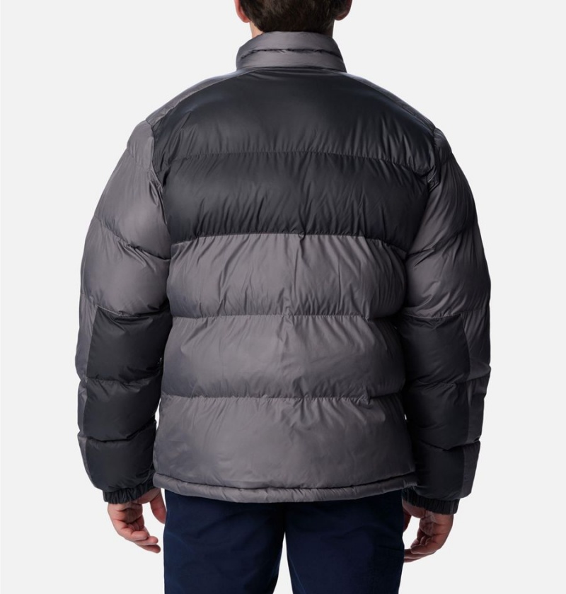 Grey Men's Columbia Pike Lake II Insulated Puffer Jacket | CTXUY-9512