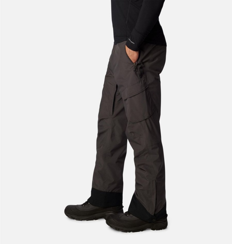 Grey Men's Columbia Powder Stash Ski Pants | LIZQO-6482