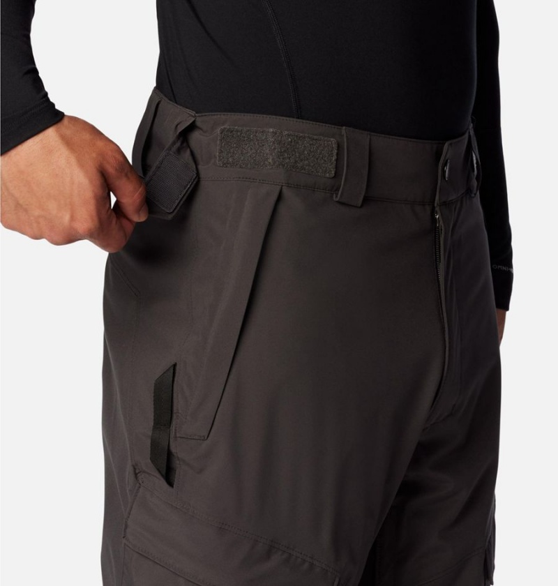 Grey Men's Columbia Powder Stash Ski Pants | LIZQO-6482