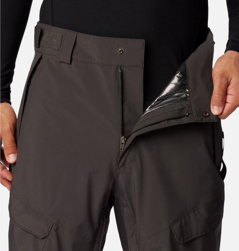 Grey Men's Columbia Powder Stash Ski Pants | LIZQO-6482