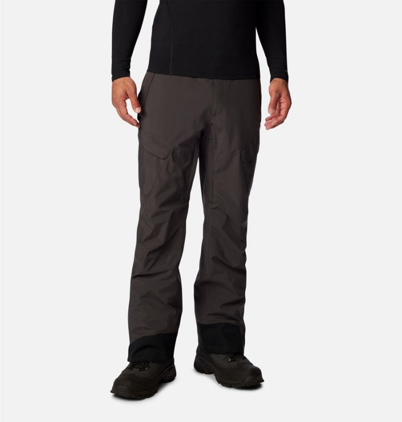 Grey Men\'s Columbia Powder Stash Ski Pants | LIZQO-6482