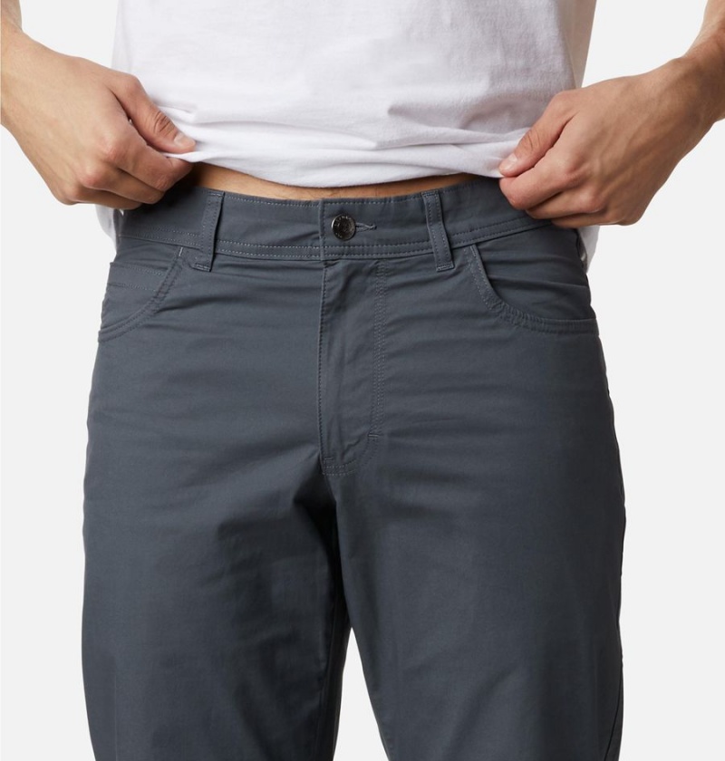 Grey Men's Columbia Rapid Rivers Pants | UWOES-5127