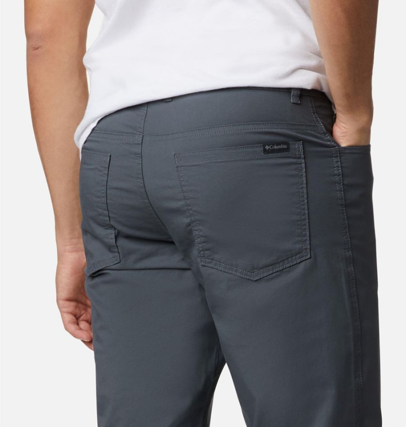 Grey Men's Columbia Rapid Rivers Pants | UWOES-5127