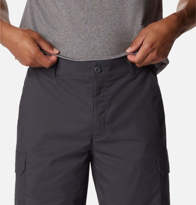 Grey Men's Columbia Rapid Rivers Shorts | XECHZ-5864