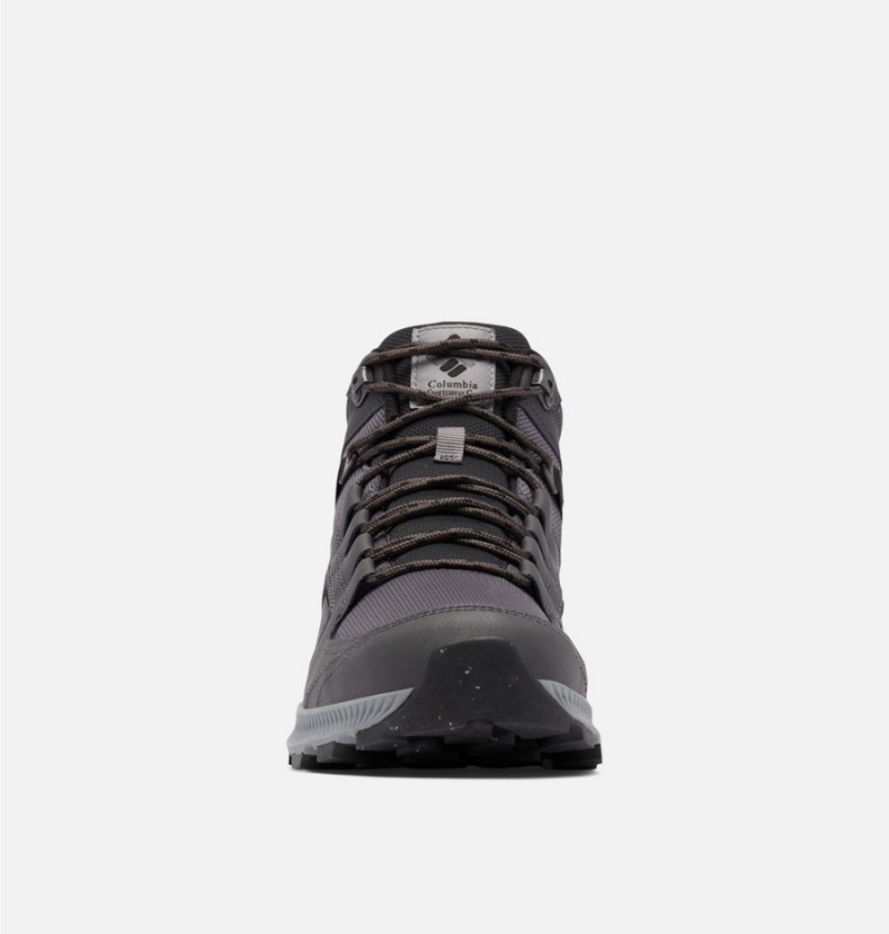 Grey Men's Columbia Re-Peak Mid Hiking Shoes | BSAIJ-4836