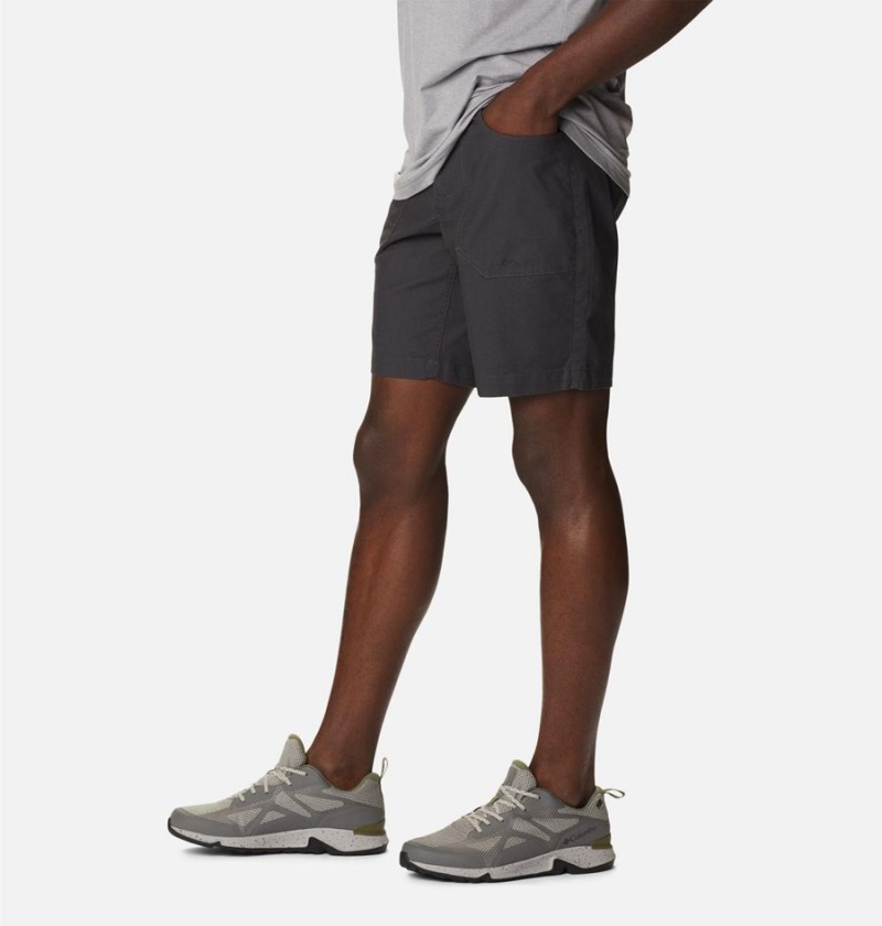 Grey Men's Columbia Rugged Ridge II Outdoor Shorts | YUJZH-0647