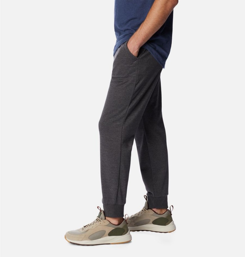 Grey Men's Columbia Shell Ridge Sweat Joggers Pants | XQRZT-6049