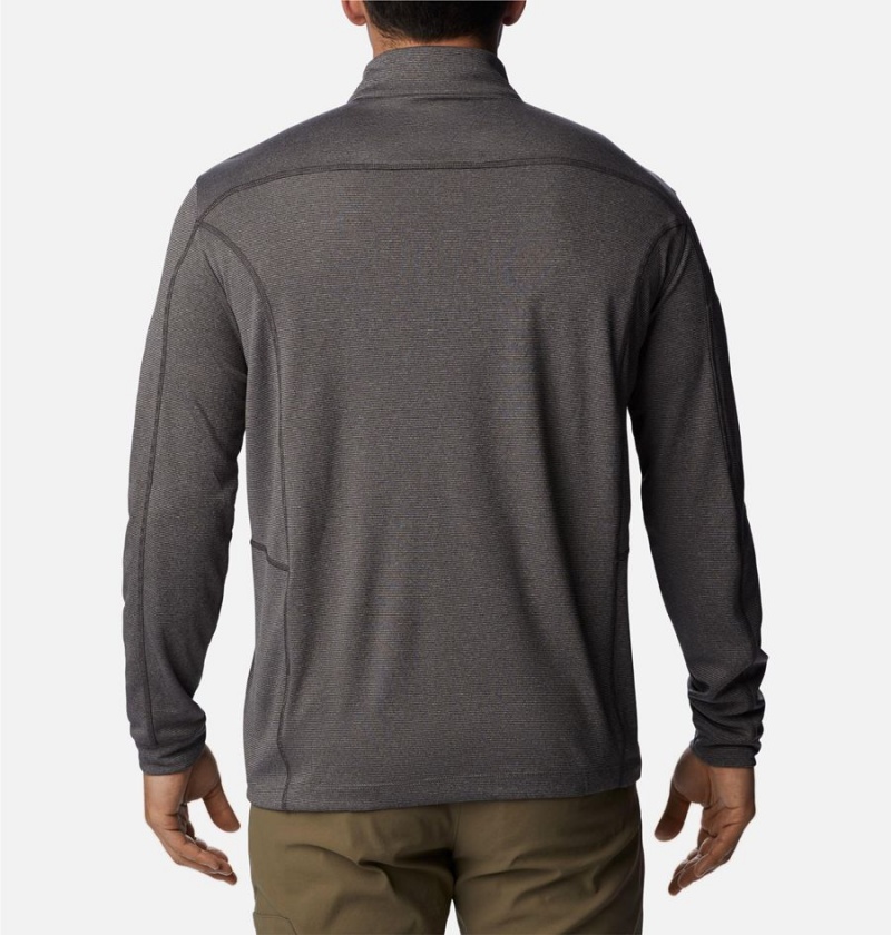 Grey Men's Columbia Shotgun Quarter Zip Golf Pullover | OVBAJ-5946