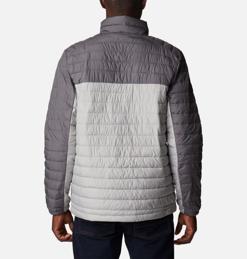 Grey Men's Columbia Silver Falls Insulated Puffer Jacket | MKBEJ-2086