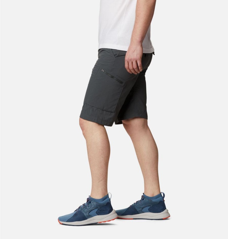 Grey Men's Columbia Silver Ridge Cargo Shorts | GDATQ-8509