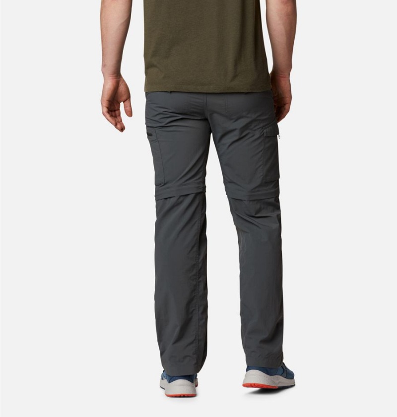 Grey Men's Columbia Silver Ridge Convertible Pants | ARCIX-4192