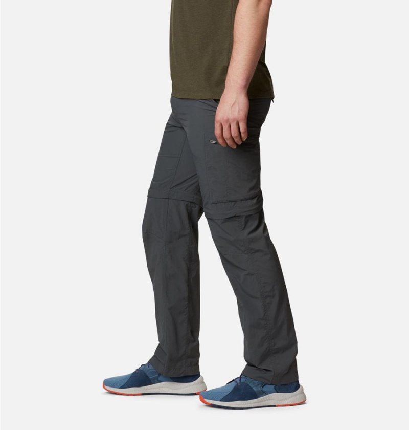 Grey Men's Columbia Silver Ridge Convertible Pants | ARCIX-4192