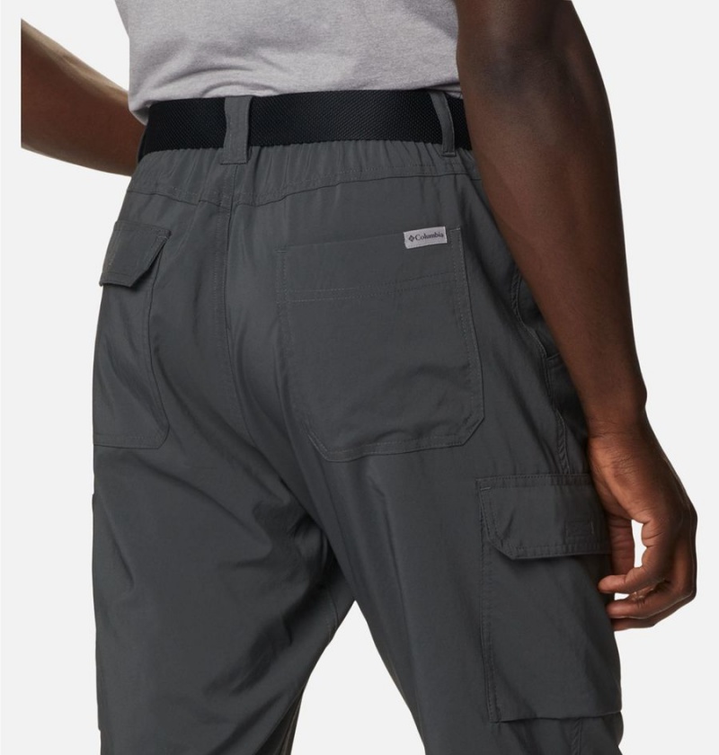 Grey Men's Columbia Silver Ridge Utility Pants | KOZJF-3410