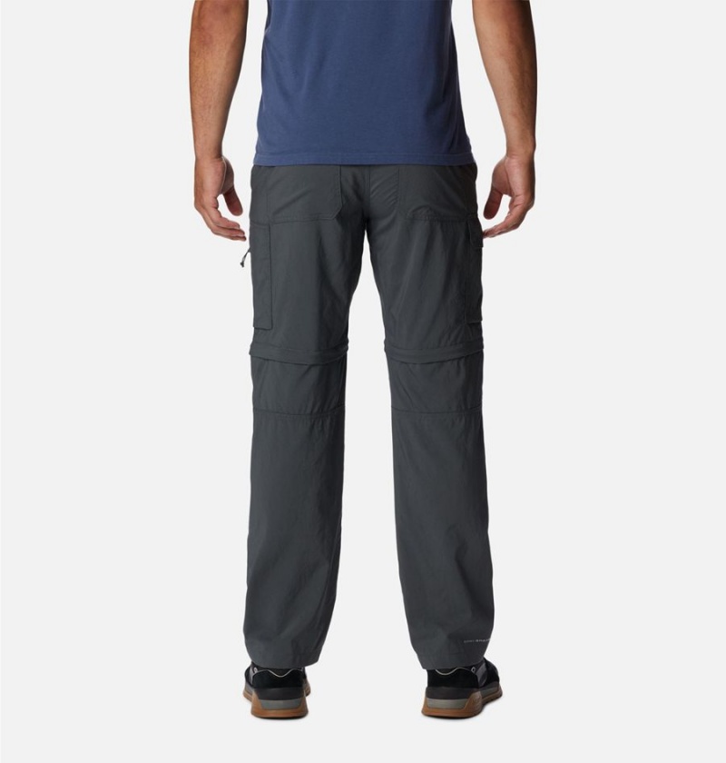 Grey Men's Columbia Silver Ridge Utility Convertible Pants | ZPJAO-5469