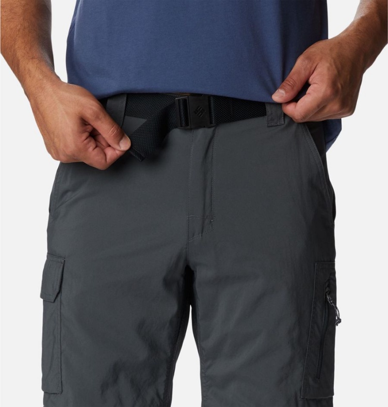 Grey Men's Columbia Silver Ridge Utility Convertible Pants | ZPJAO-5469