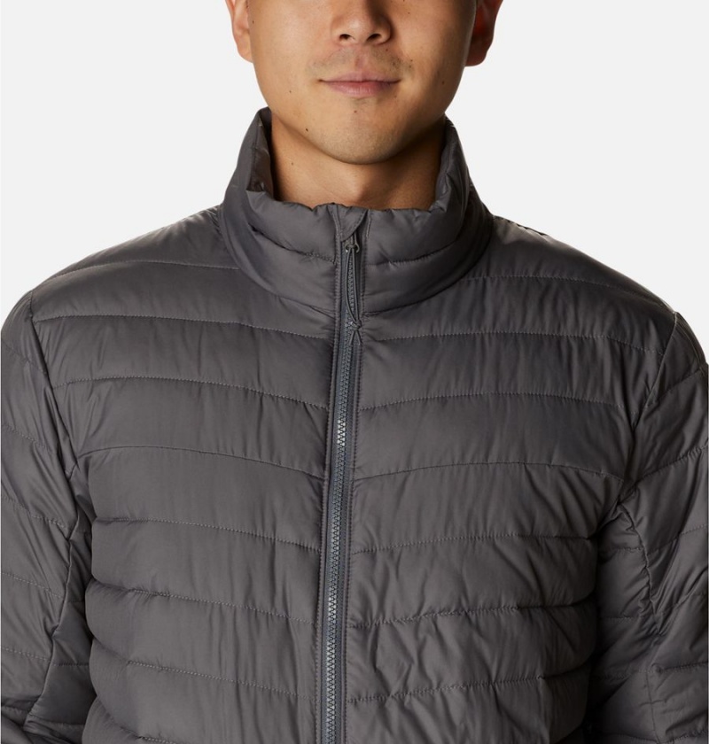 Grey Men's Columbia Slope Edge Insulated Puffer Jacket | XTWUO-5671